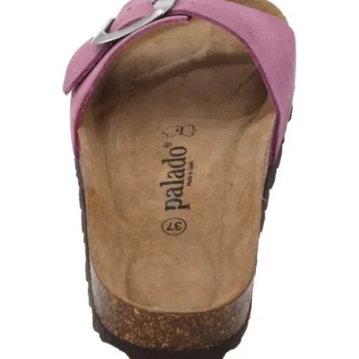 Palado Malta EGS Velours Premium Leather, Pantoletten, Damen, Lila