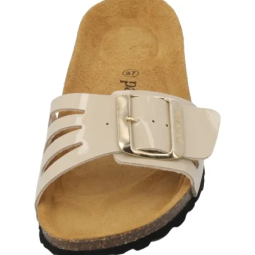 Palado Malta EGS Vent, Pantoletten, Damen, Beige Lack