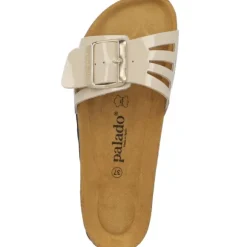 Palado Malta EGS Vent, Pantoletten, Damen, Beige Lack