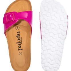 Palado Malta Lack, Pantoletten, Damen, Fuchsia