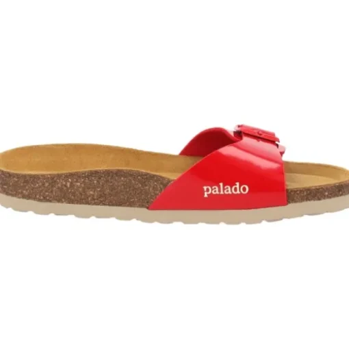Palado Malta Lack, Pantoletten, Damen, Rot