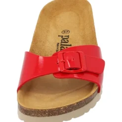 Palado Malta Lack, Pantoletten, Damen, Rot