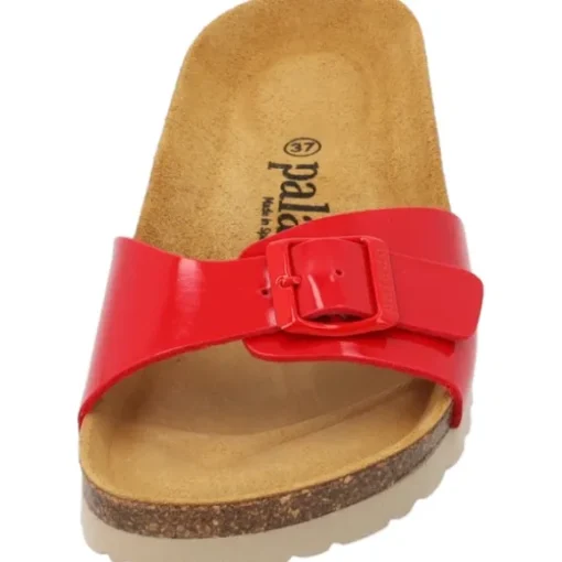 Palado Malta Lack, Pantoletten, Damen, Rot