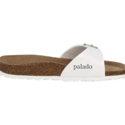 Palado Malta Lack SQS, Pantoletten, Damen, Weiß