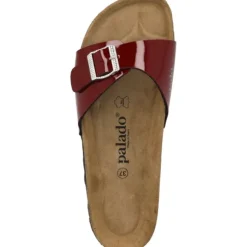 Palado Malta Lack SQS, Pantoletten, Damen, Bordeaux