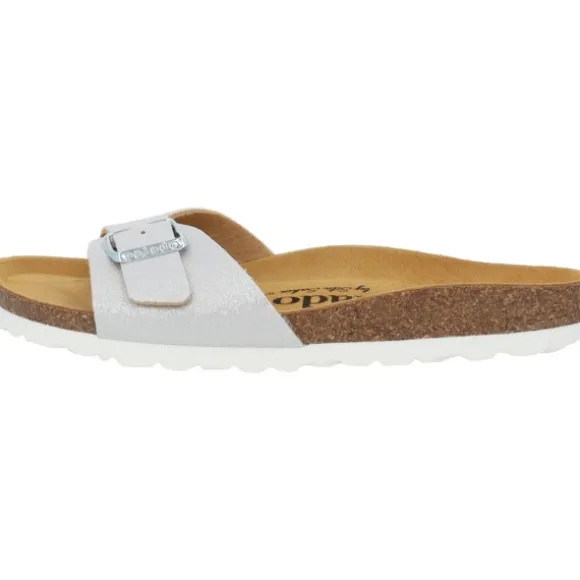 Palado Malta Magnolia by Sila Sahin, Pantoletten, Damen, Silber