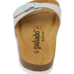 Palado Malta Magnolia by Sila Sahin, Pantoletten, Damen, Silber