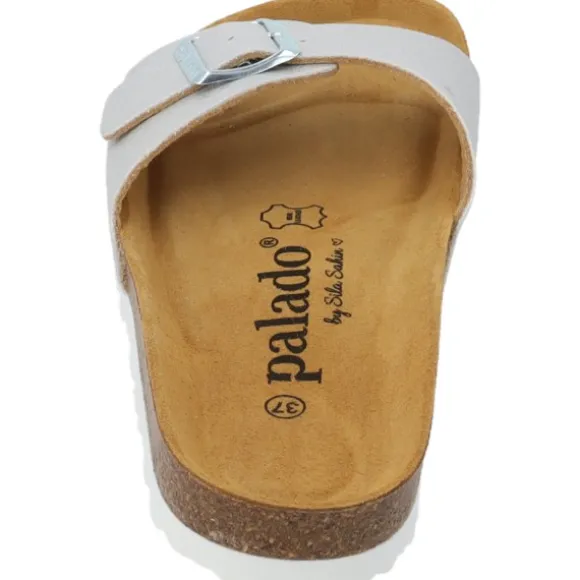 Palado Malta Magnolia by Sila Sahin, Pantoletten, Damen, Silber