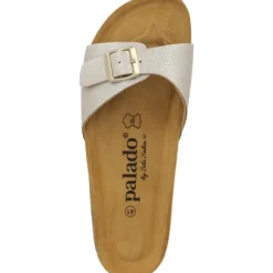 Palado Malta Magnolia by Sila Sahin, Pantoletten, Damen, Weißgold