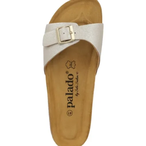 Palado Malta Magnolia by Sila Sahin, Pantoletten, Damen, Weißgold