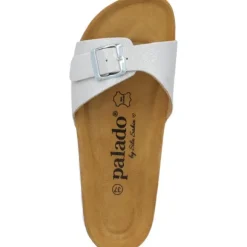 Palado Malta Magnolia by Sila Sahin, Pantoletten, Damen, Silber