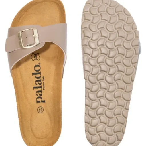 Palado Malta Matt, Pantoletten, Damen, Beige