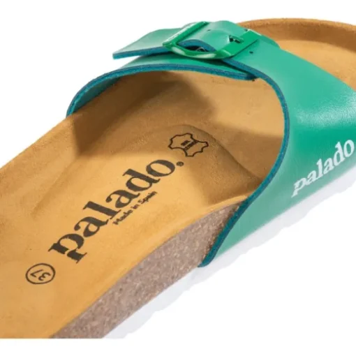Palado Malta Matt, Pantoletten, Damen, Grün