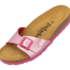 Palado Malta Metallic, Pantoletten, Damen, Pink/Pink