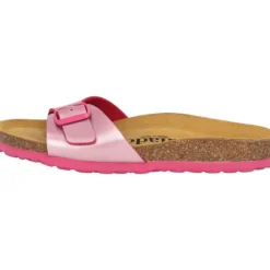 Palado Malta Metallic, Pantoletten, Damen, Pink/Pink
