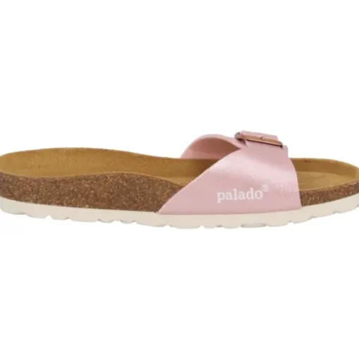 Palado Malta Metallic, Pantoletten, Damen, Rosa