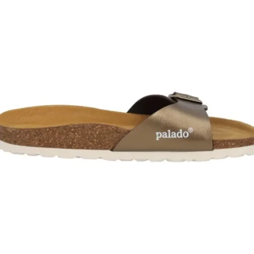 Palado Malta Metallic, Pantoletten, Damen, Bronze