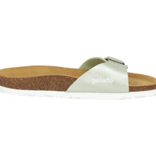 Palado Malta Metallic, Pantoletten, Damen, Pistazie