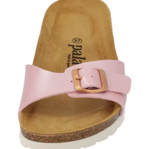 Palado Malta Metallic, Pantoletten, Damen, Rosa