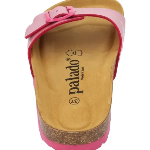 Palado Malta Metallic, Pantoletten, Damen, Pink/Pink