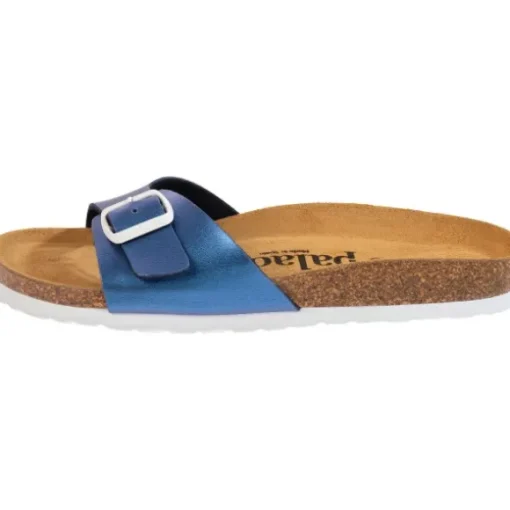 Palado Malta Metallic, Pantoletten, Damen, Blau