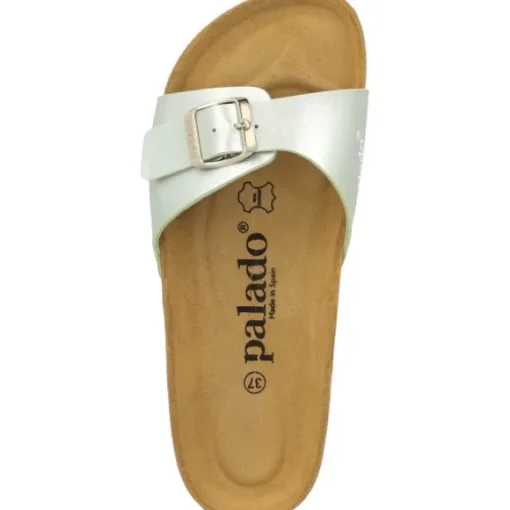 Palado Malta Metallic, Pantoletten, Damen, Pistazie