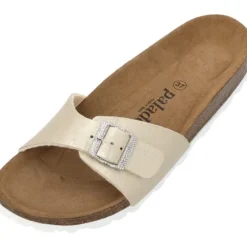 Palado Malta Metallic SQS, Pantoletten, Damen, Gold