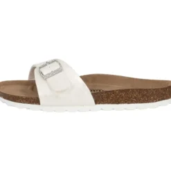 Palado Malta Metallic SQS, Pantoletten, Damen, Weiß
