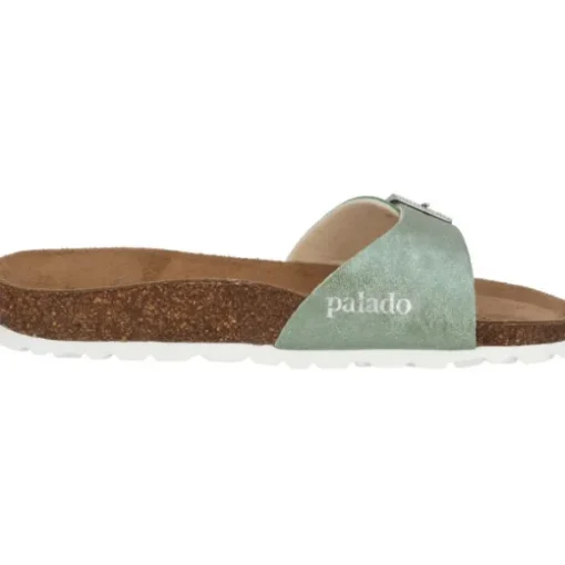 Palado Malta Metallic SQS, Pantoletten, Damen, Mint