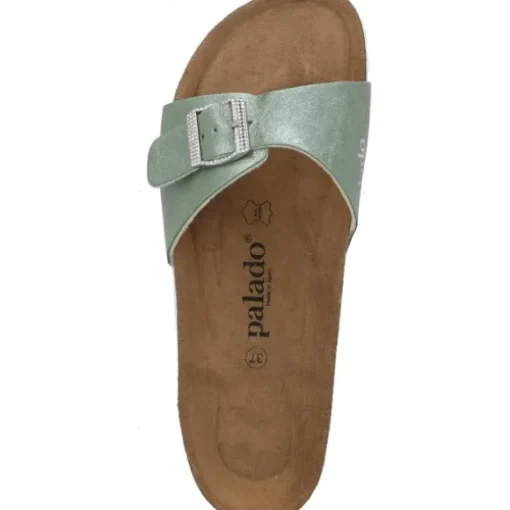 Palado Malta Metallic SQS, Pantoletten, Damen, Mint