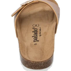 Palado Malta RD by Sila Sahin, Pantoletten, Damen, Kupfer Metallic