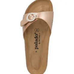 Palado Malta RD by Sila Sahin, Pantoletten, Damen, Kupfer Metallic