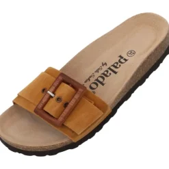 Palado Malta Wood by Sila Sahin, Pantoletten, Damen, Braun