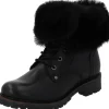 Palado Mashra, Schnürstiefel, Damen, Black