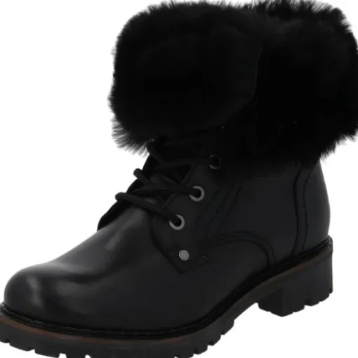 Palado Mashra, Schnürstiefel, Damen, Black