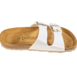 Palado Milos Lack, Pantoletten, Damen, Weiß