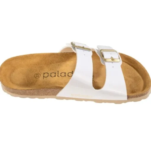 Palado Milos Lack, Pantoletten, Damen, Weiß