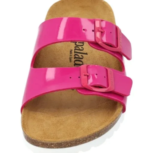 Palado Milos Lack, Pantoletten, Damen, Pink