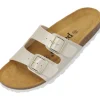 Palado Milos Metallic, Pantoletten, Damen, Gold