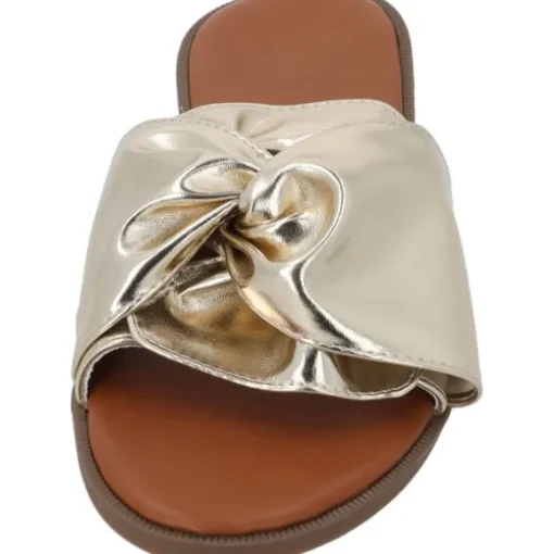 Palado Namar by Sila Sahin, Pantoletten, Damen, Gold Metallic