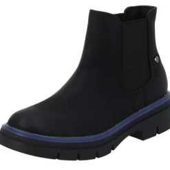 Palado Natlee, Chelsea Boots, Damen, Schwarz/Blau
