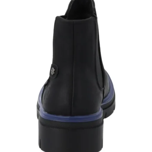 Palado Natlee, Chelsea Boots, Damen, Schwarz/Blau