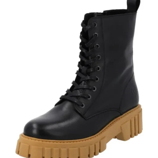Palado Naxos, Schnürstiefeletten, Damen, Schwarz/Braun