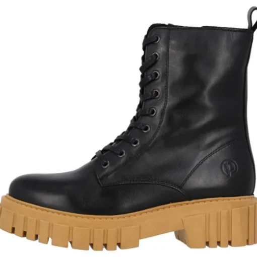 Palado Naxos, Schnürstiefeletten, Damen, Schwarz/Braun