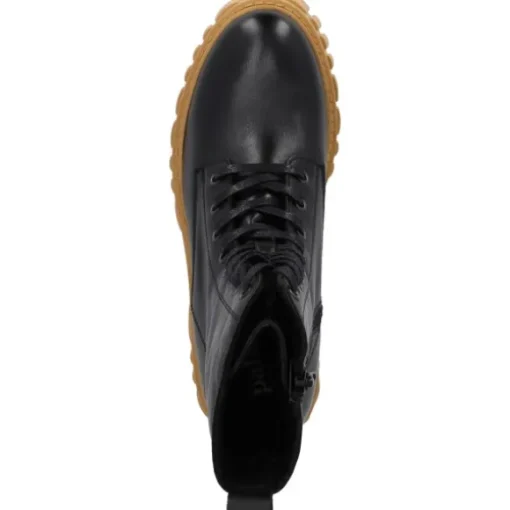 Palado Naxos, Schnürstiefeletten, Damen, Schwarz/Braun