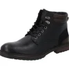 Palado Niknas, Schnürstiefeletten, Herren, Schwarz