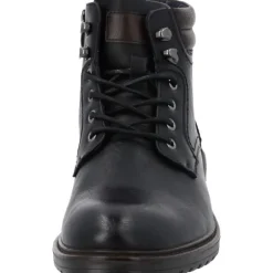 Palado Niknas, Schnürstiefeletten, Herren, Schwarz