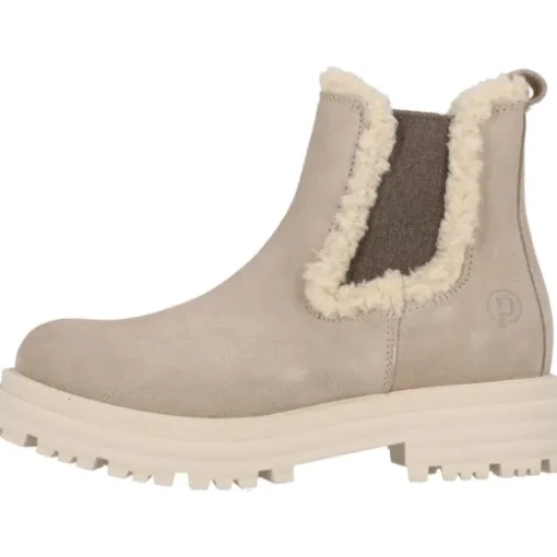 Palado Paffesi by Sila Sahin, Chelsea Boots, Damen, Beige