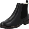 Palado Patmos Warm, Chelsea Boots, Damen, Schwarz