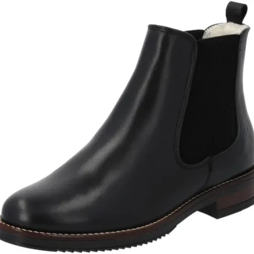 Palado Patmos Warm, Chelsea Boots, Damen, Schwarz